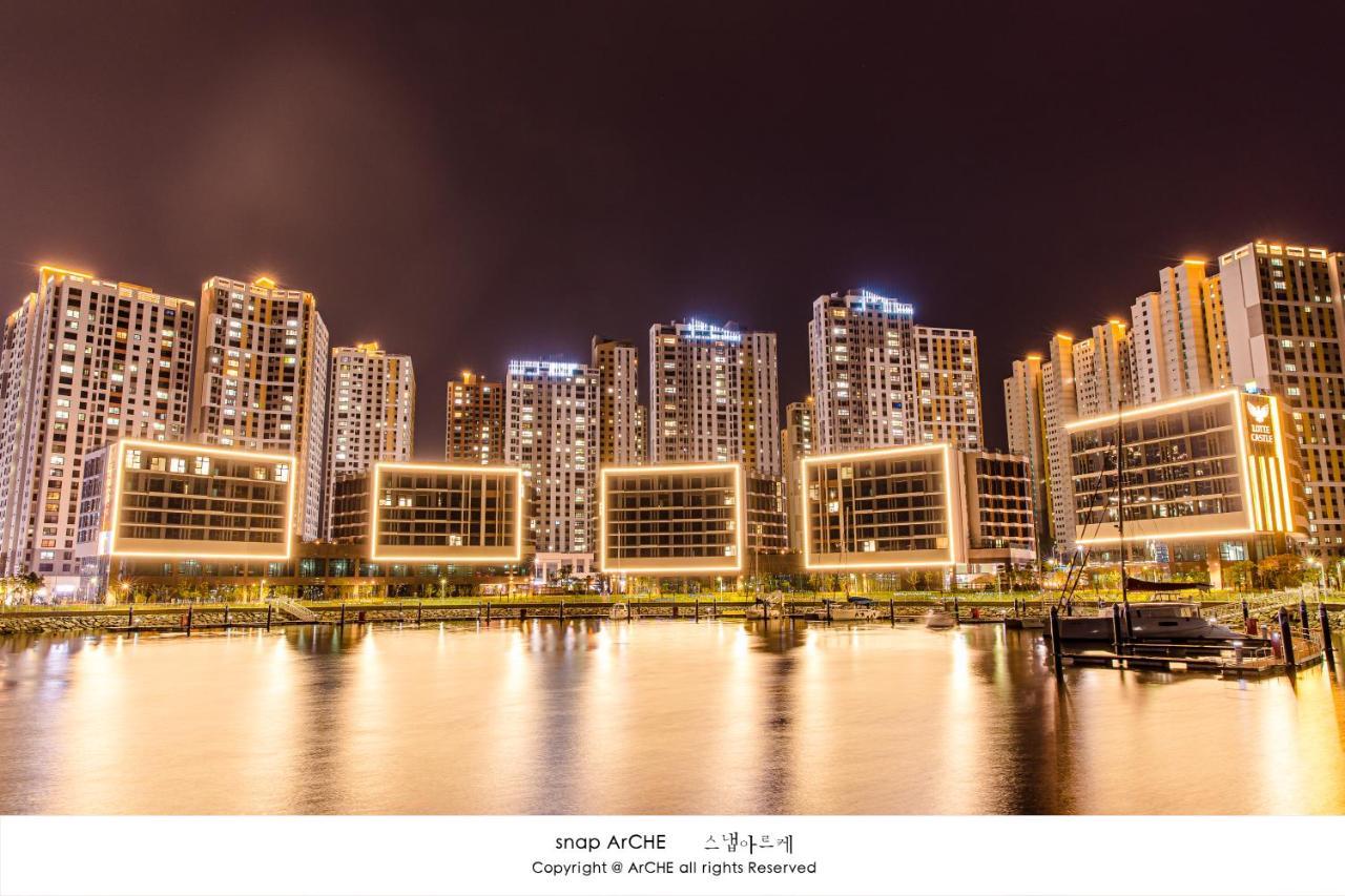 Lotte Castle Marina Yeosu Exterior foto